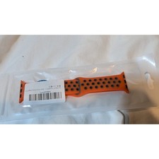 Orange Gray Sport Band for Apple Watch 38mm 40mm 41mmSilicone Replacement Strap