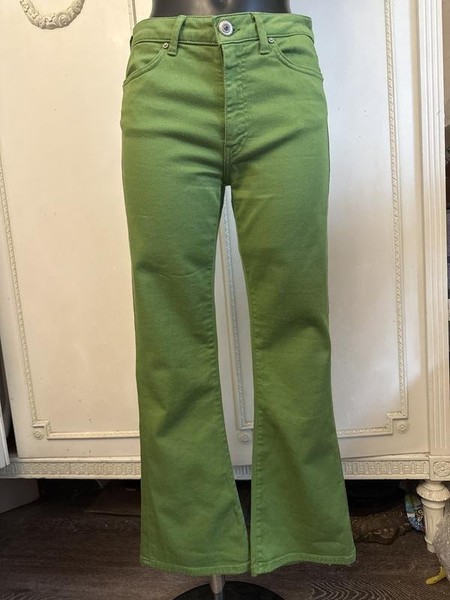 Women Dondup Jeans Green Cotton 28