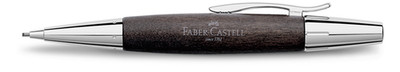 Mechanical Pencil E-Motion Wood Metal Black Chrome