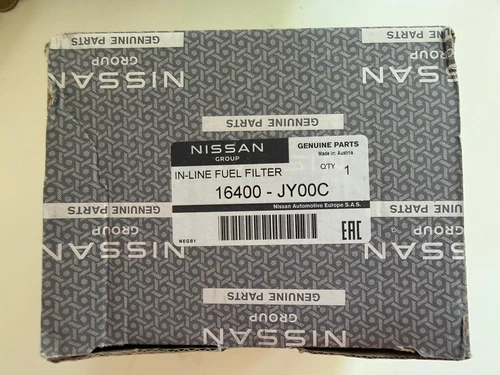 RENAULT NISSAN 16400JY00C Filtre à carburant d'origine - Photo 1/4