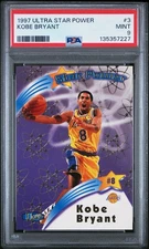 1997 Ultra Star Power #3 PSA 9 MINT Kobe Bryant