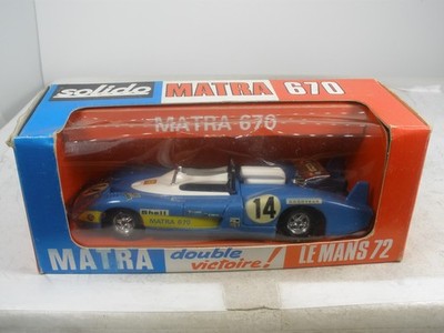 French Made Solido Matra Simca 670 Long Tailed #14 MINT IN BOX Not Dinky