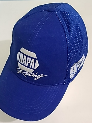 #ad #ad Napa Racing Hat Cap Strap Back Adult One Size Blue Cotton Poly Blend Trucker. $12.98