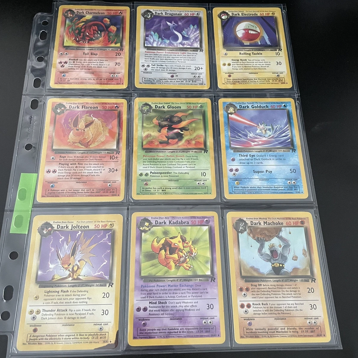 Pokémon Trading Card Complete Team Rocket Sets in English for sale