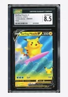 Pokemon CGC 8.5 Surfing Pikachu V Holo 2021 008/025 Celebrations English