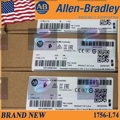 2023 NEW SEALED PLC-AB 1756-L74 /B Controller 1756L74 FREE SHIP