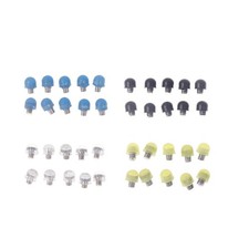 10Pcs Hair Scissors Rubber Silencers Bumper Hair Cutting Noise Reducer