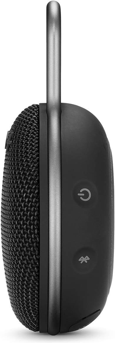 Parlante Bluetooth portátil inalámbrico resistente al agua JBL Clip 3 - Negro, imagen 6