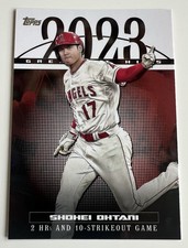 2024 Topps Series 1 Shohei Ohtani 2023 Greatest Hits Insert #23GH-13 Angels