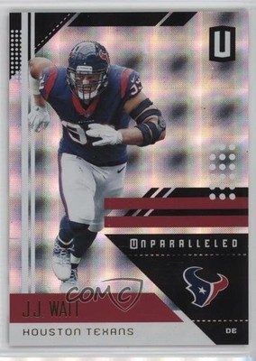 2018 Panini Unparalleled Superplaid 35/150 JJ Watt #79 6h5