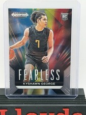 2024 Prizm Basketball Draft Picks Fearless Kyshawn George #15 RC