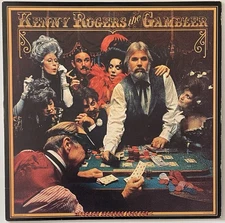 KENNY ROGERS The Gambler Vinyl Lp 1978  Record UA-LA934-H  (EX/EX) With Poster !