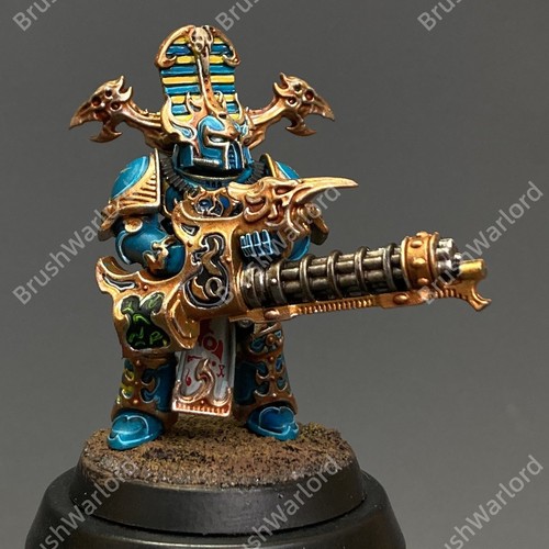 Warhammer 40K PRO-PAINTED Thousand Sons Rubric marines Miniature model Army - Picture 11 of 14