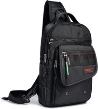 NICGID Sling Bags, Chest Shoulder Backpacks Crossbody Purse Outdoor Chest Bag Tr