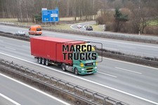 Truck Photo MAN TGX Container Semi-Trailer Germany Green Gartner KG GA #f9qb