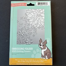 Simon Says Stamp Drifting Flowers 3D Embossing Folder 6.25x4.5in SF479 2024