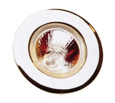 Downlight Fixed 240v GZ10 Brass