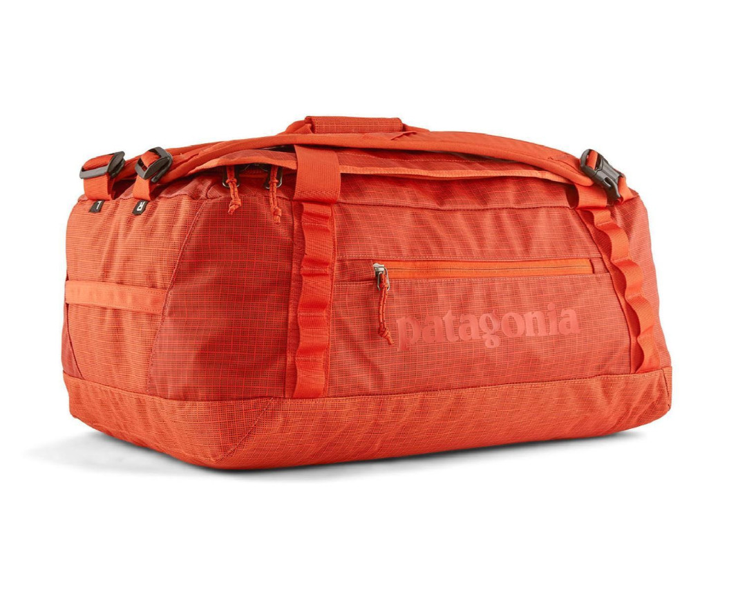 Bolsa de Lona Patagonia Black Hole 40L -A Prueba de Aventura para Gimnasio, Viajes y Más Allá