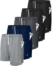 NY Threads 5 Pack Medium, Black / / Navy / Dark Grey / Medium 