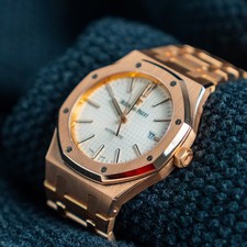 2018 Audemars Piguet Royal Oak Rose Gold 15400OR.OO.1220O.02 41MM Mens Watch 3