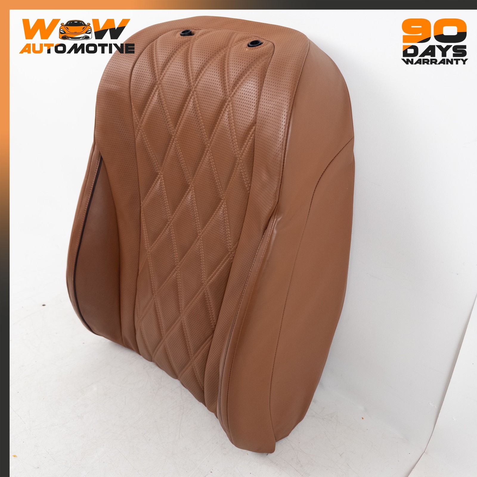 14-19 BENTLEY FLYING SPUR FRONT RIGHT UPPER BOTTOM SEAT CUSHION BROWN OEM