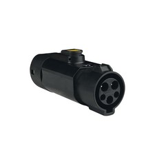 EV Type 1 to Type 2 Adapter Electric Vehicle Charging Adapter White SAE j1772...