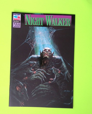 #ad Night Walker #1 1993 Fleetway AP IPC High Grade Comic Book W283 180 $11.99