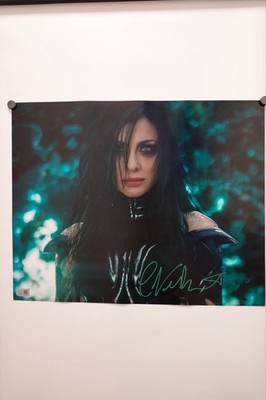 16x20 CATE BLANCHETT Signed Hela Poster SWAU Certified Marvel