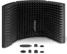 Professional Studio Recording Microphone Isolation Shield,Suitable for Blue Yeti