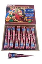 Natural Kaveri Temporary Tattoo Mehandi Herbal Henna Cones Body Art Kit 12 Cones