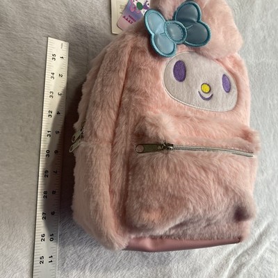 Loungefly Sanrio My Melody Fuzzy Pink Character Mini  display picture 1