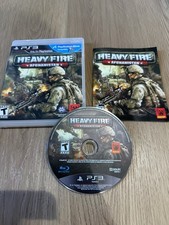 Heavy Fire: Afghanistan PS3 PlayStation 3 Video Game Shooter Complete CIB