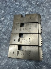 Oster 1-1/4  7 NC Series 300 Dies New Old Stock