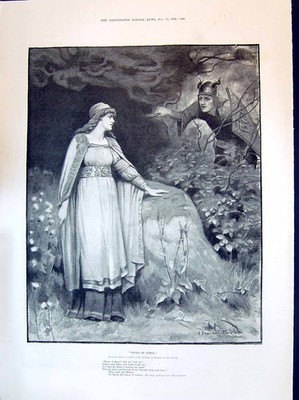 Alt 1894 Thora Rimol Romance Knowles Einweihung Manchester Baumwolle C viktorianisch