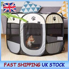 Foldable Dog Crate Pet Cage Portable Travel Puppy Play Tent Oxford Cloth