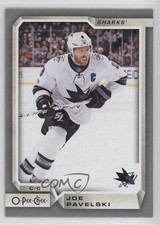 2018-19 O-Pee-Chee Silver Joe Pavelski #25 1o3