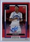 2026 Topps Chrome National NSCC ACE BAILEY Auto Rookie RC Red Refractor 4/5