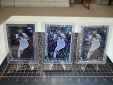 2025 Topps Chrome Jairo Iriarte Wave Refractor, Diamante & Base Card Combo