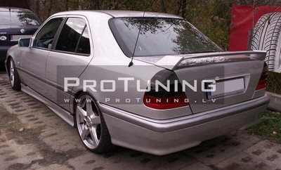 DTM Look Rear trunk spoiler For Mercedes W202 Boot lid cover wing all models