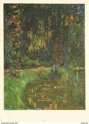 AK - Kunst - Malerei Garten - Claude Monet - Der Garten von Giverny - Mu