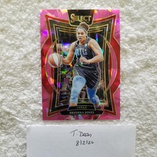 2025 Panini Select WNBA Brionna Jones #18 Pink Ice Prizm Atlanta Dream BB1909