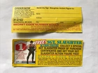 Sergeant Slaughter Proof of Purchase Certificate 1980’s Vintage GI Joe ARAH