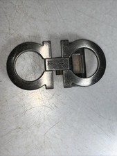 Ferragamo Buckle Silver Tone