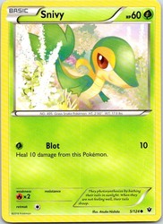 Snivy 5/124 XY - Fates Collide Common