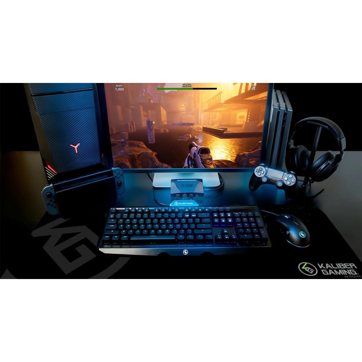 IOGEAR KeyMander 2 3Play Keyboard/Mouse Sharing Switch for PC & Game Consoles