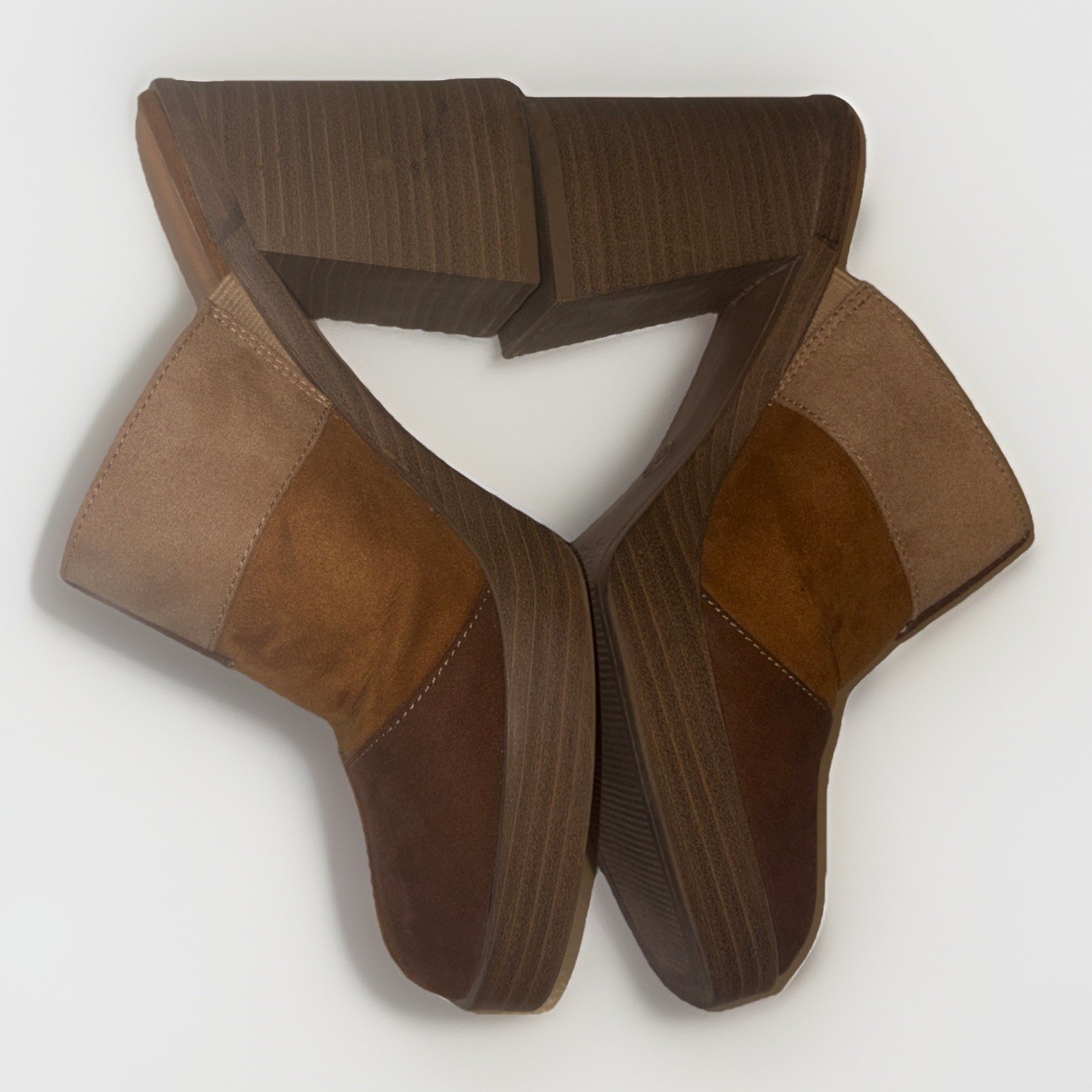 Universal Thread Womens Brown Patchwork Hippie Fa… - image 12