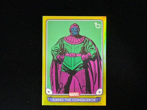 2026 Topps Marvel Brooklyn Collection Captain America #37 KANG THE Yellow/99