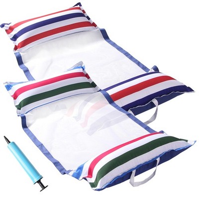 FindUWill Fabric Pool Hammock Floats, XL, 2Pack Large, Classic&Jungle