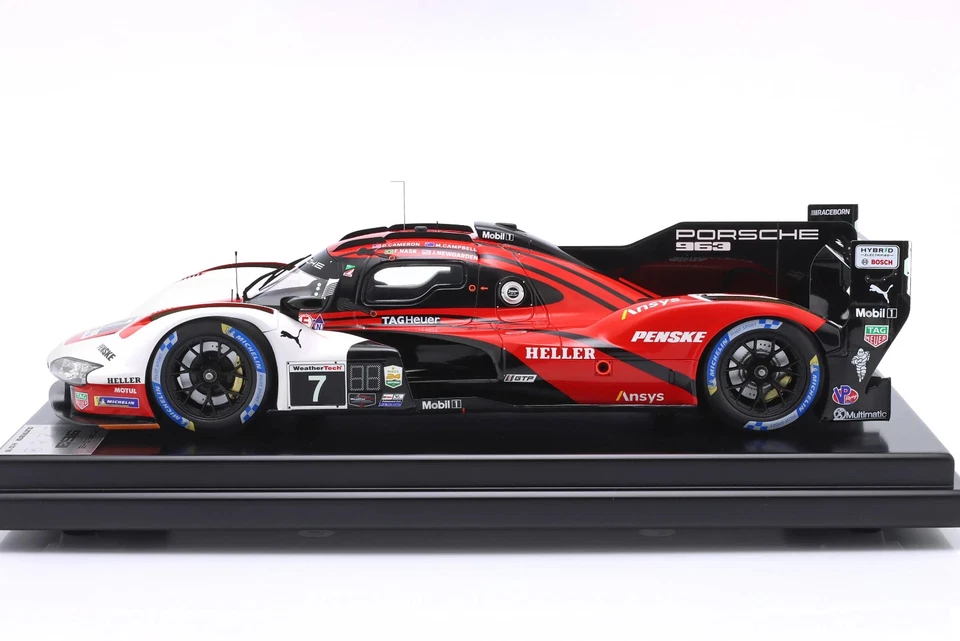 New Spark Porsche 963 24h Daytona 2024 1:12 Model Car Red WAP0230880S963 KidBX - Image 4 of 4