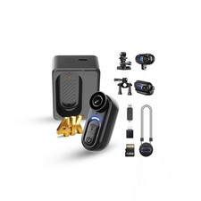 4K Mini Body Camera Action Cam with Audio  Video Recording -128G Thumb Size ...